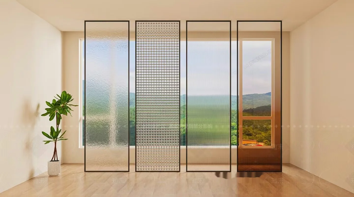 Modern Glass Door 3D Model – 3258 – VRAY Render