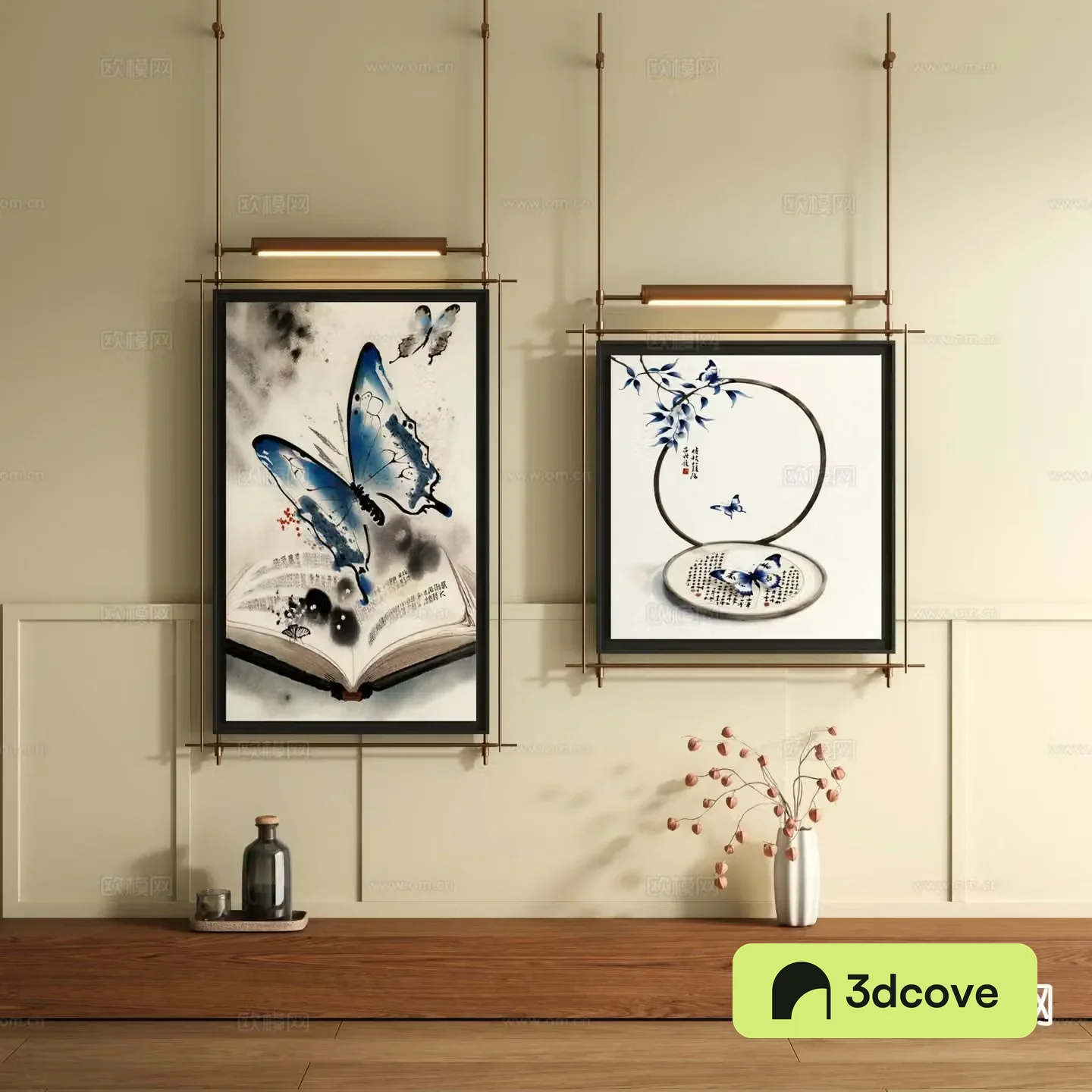 New Chinese style decorative painting art painting hanging painting