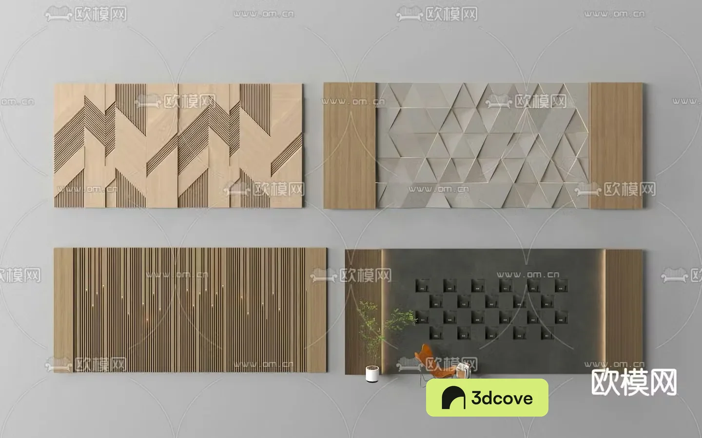 Modern background wall sofa background