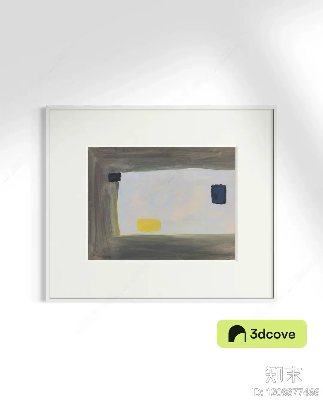 The Main Subject Is A Painting Of A Room With A Window