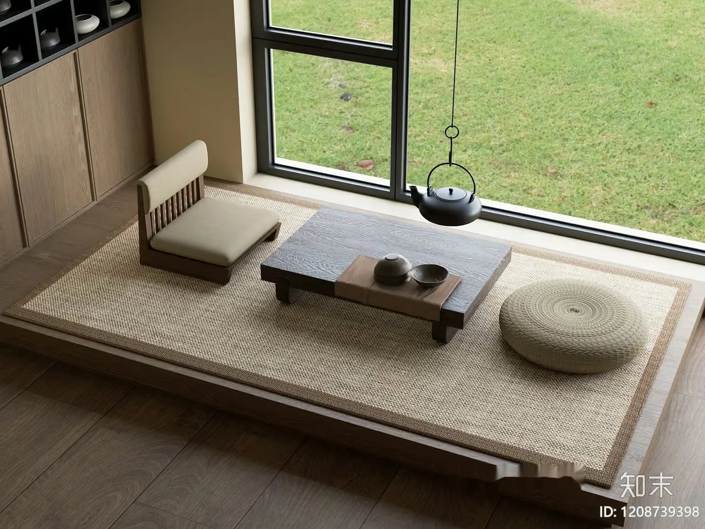 Traditional Japanese Room 3D Model – 8425 – VRAY Render