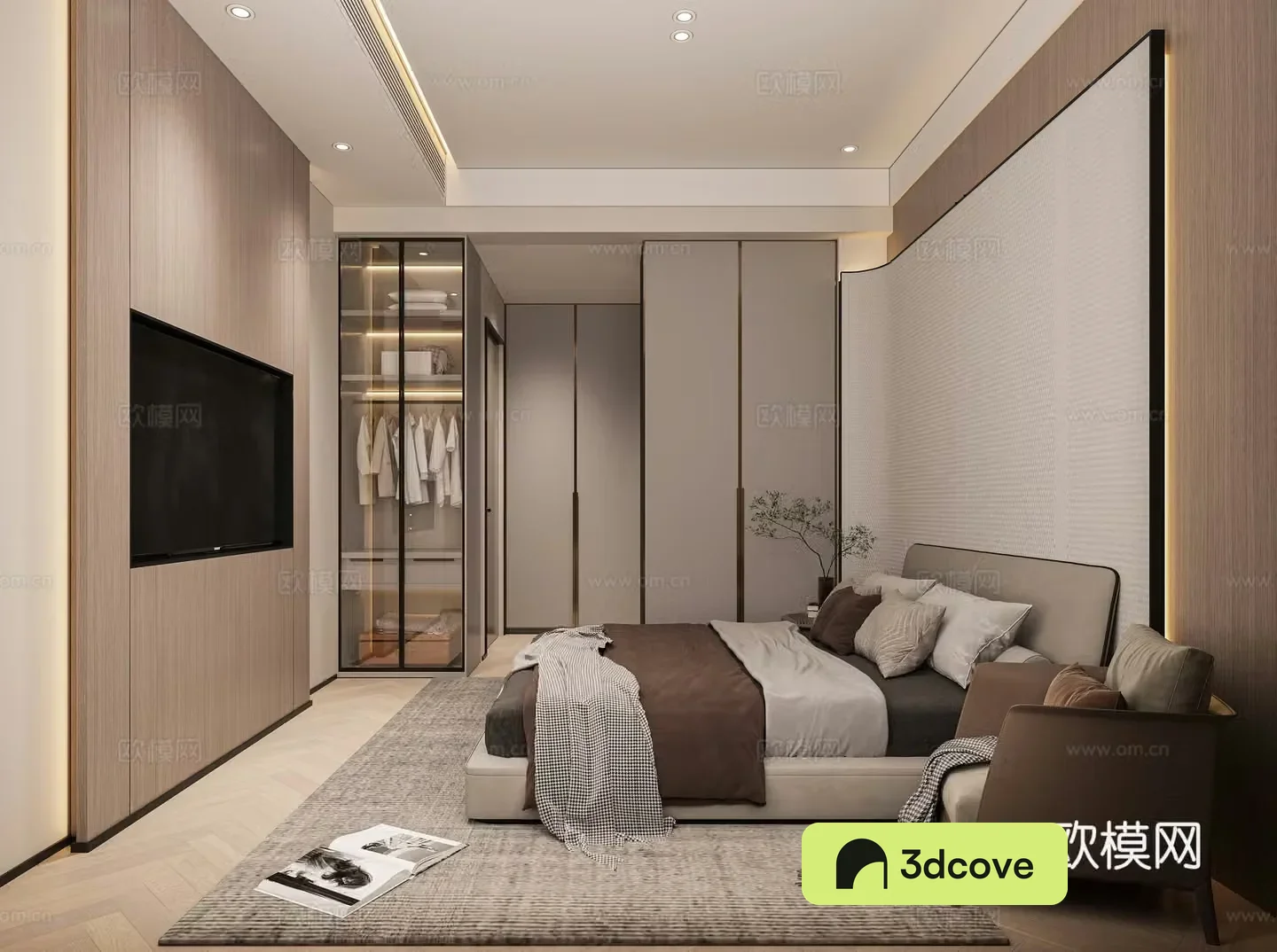 Modern bedroom