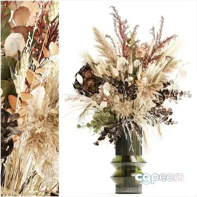 3ds Max Free – Bouquet of flowers. Set 308