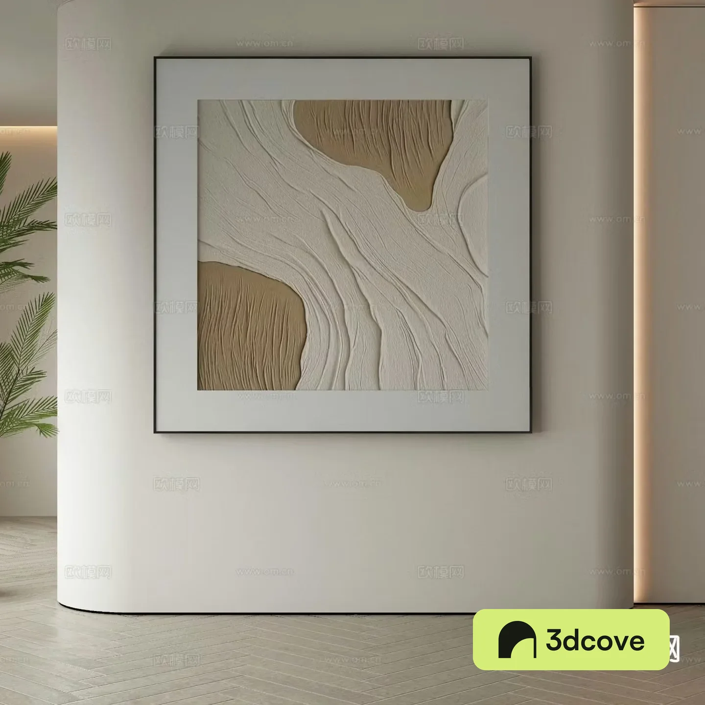 Modern art painting texture painting decorative painting