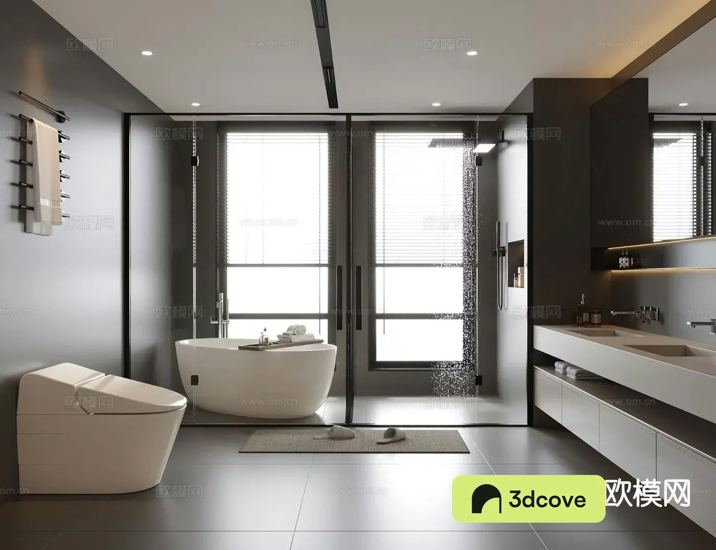 Modern bathroom