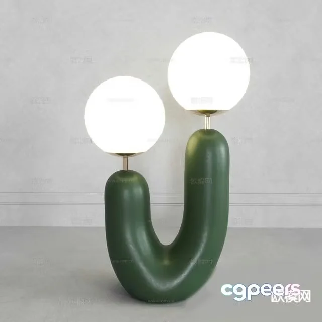 Desk lamp art lamp 3d model
