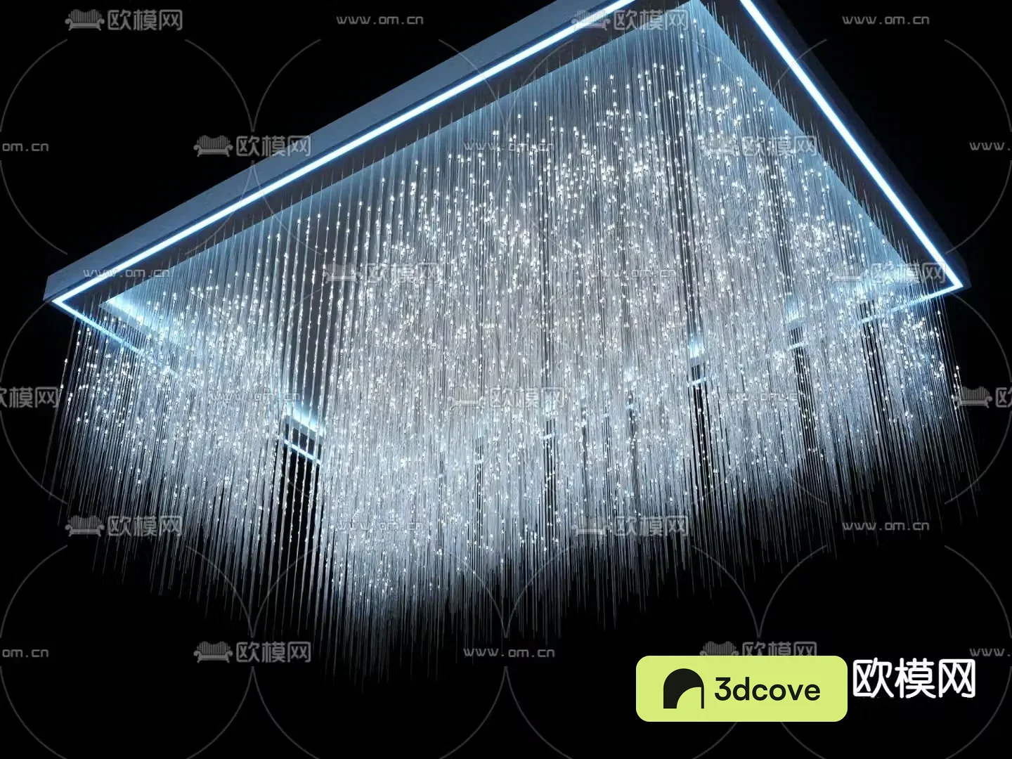 Fiber light fiber optic light atmosphere light star light linear light lobby decorative light