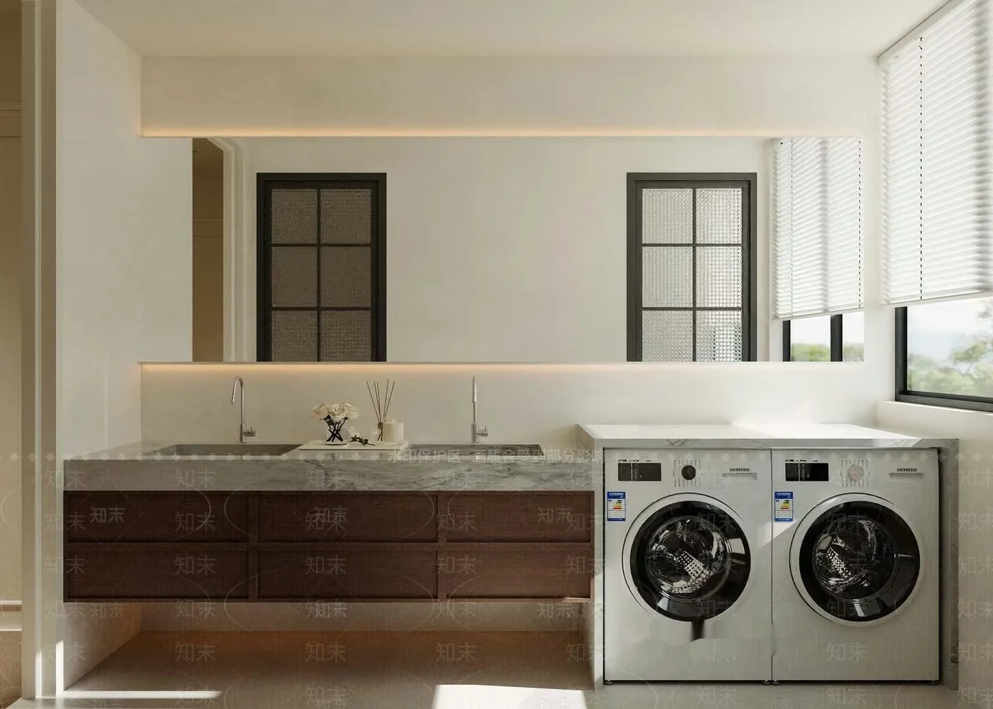 Modern Laundry Room 3D Model – 16814 – VRAY Render
