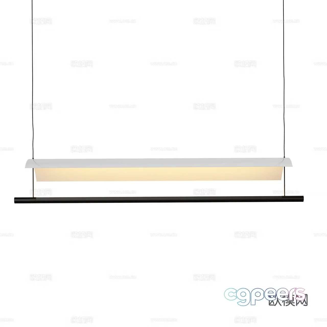 Santa & Cole Minimalist Chandelier Spanish Chandelier Fabric Chandelier 3D Model