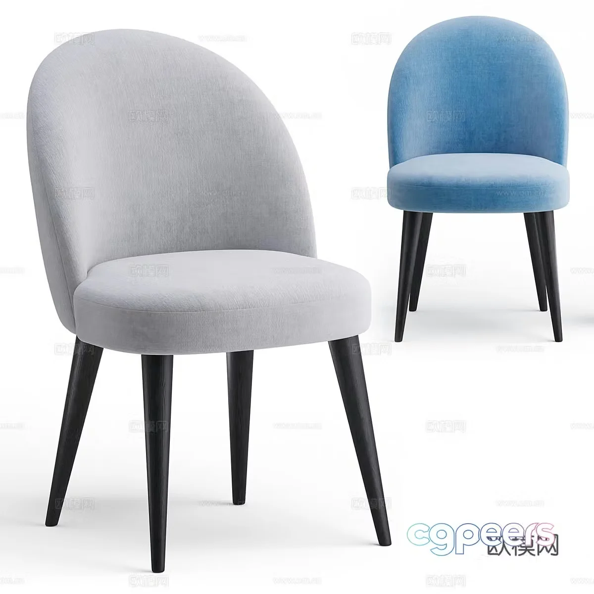 Restaurant Soft Chair Timon II3d Model