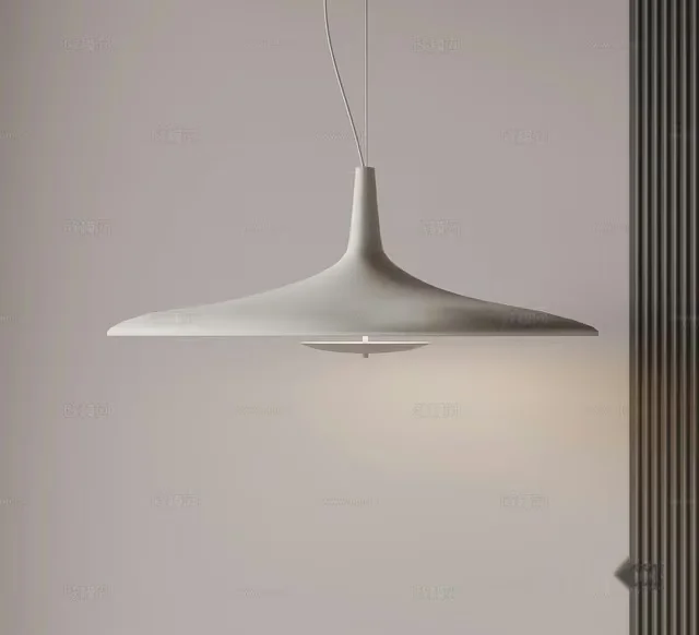 Modern White Light Fixture 3D Model – 23121 – VRAY Render