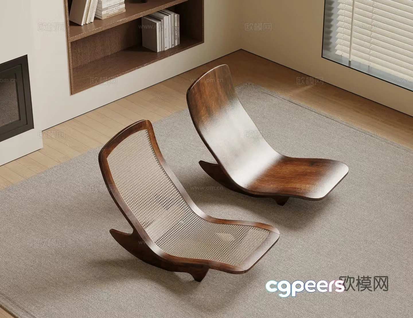 Recliner Modern Recliner 3d Model