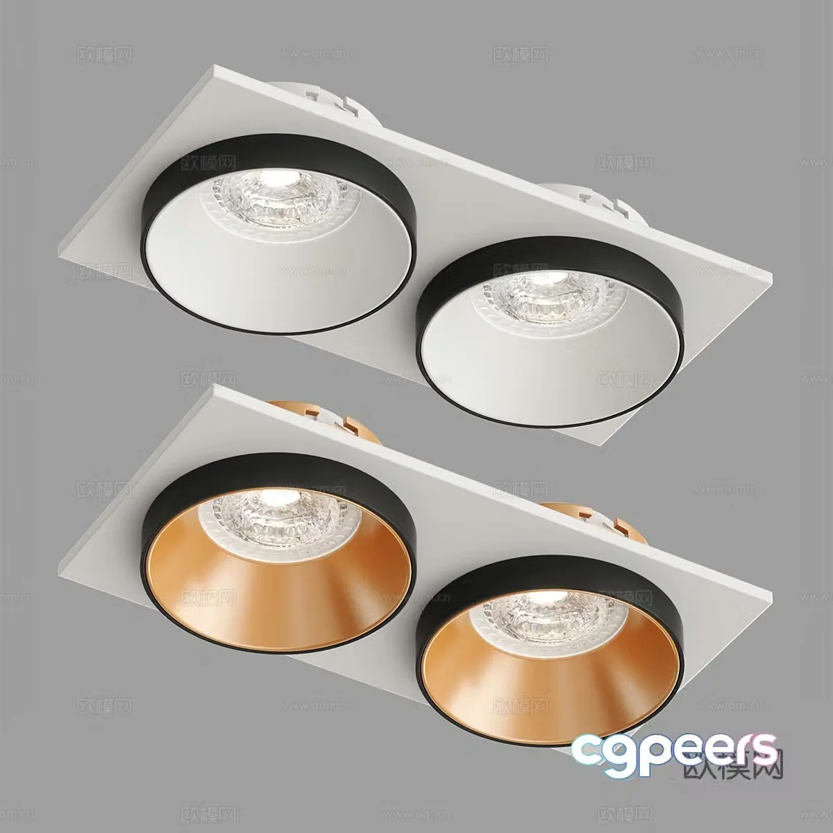Modern simple downlight spotlight exhibition downlight exhibition spotlight 3d model