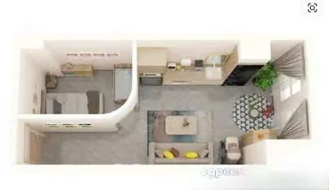 Modern Studio Apartment 3D Model – 10517 – VRAY Render