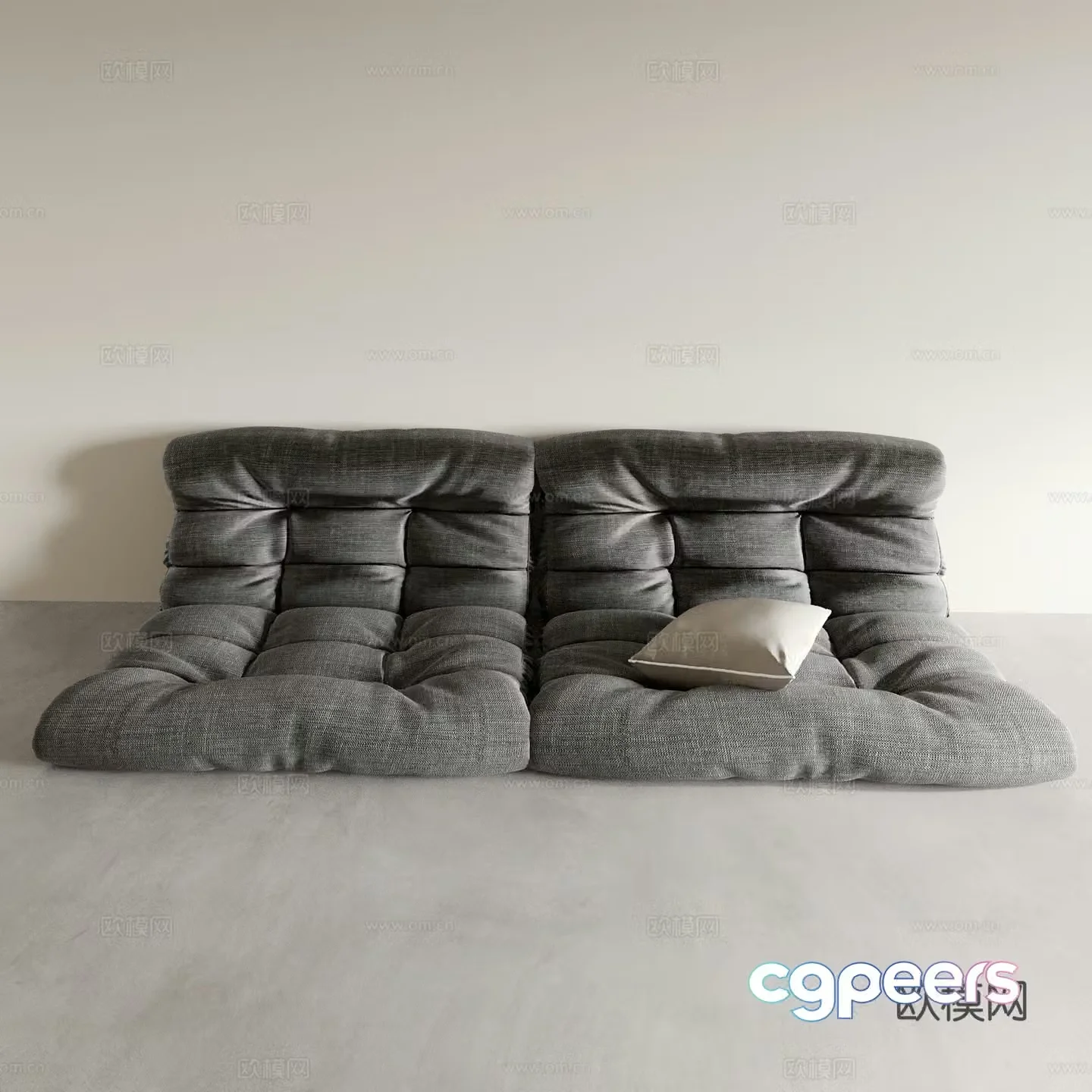 Beanbag coffee sofa leisure sofa 3d model