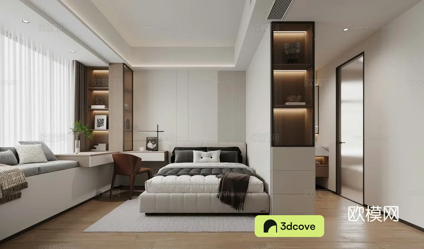 Modern bedroom
