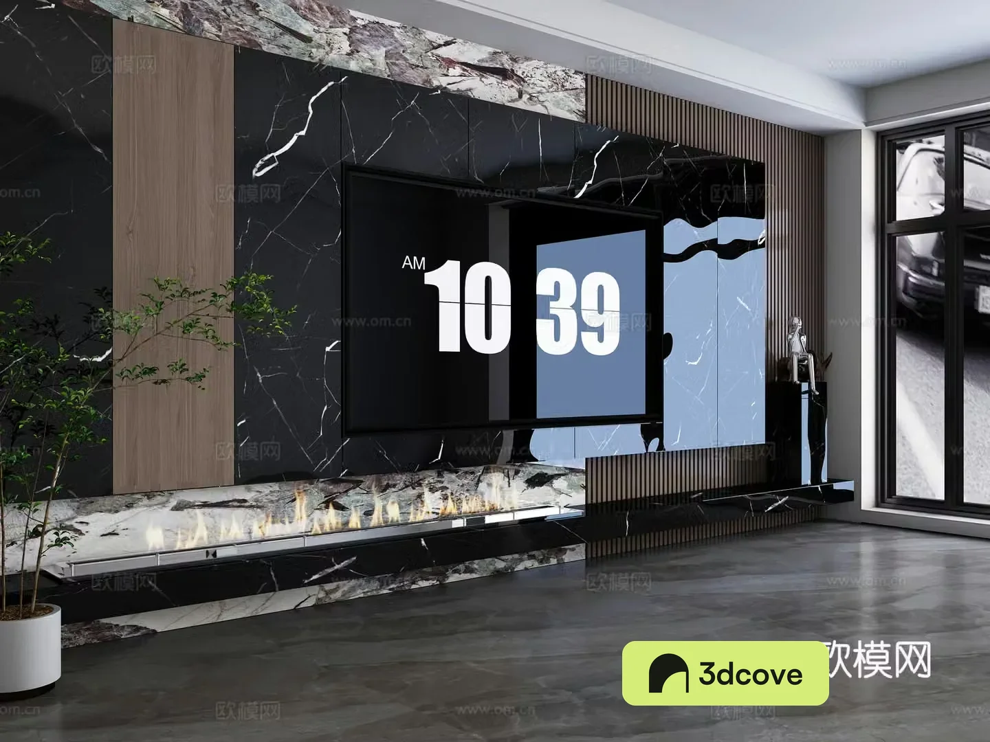 TV background wall