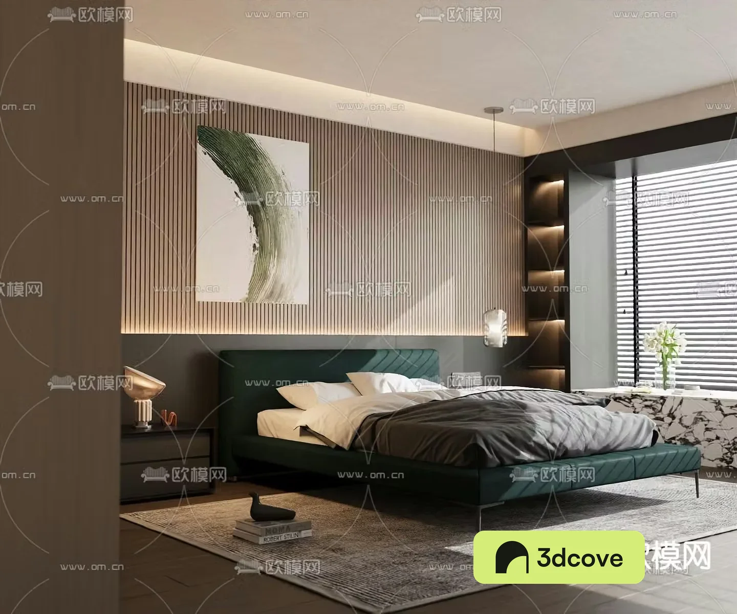 Italian double bed