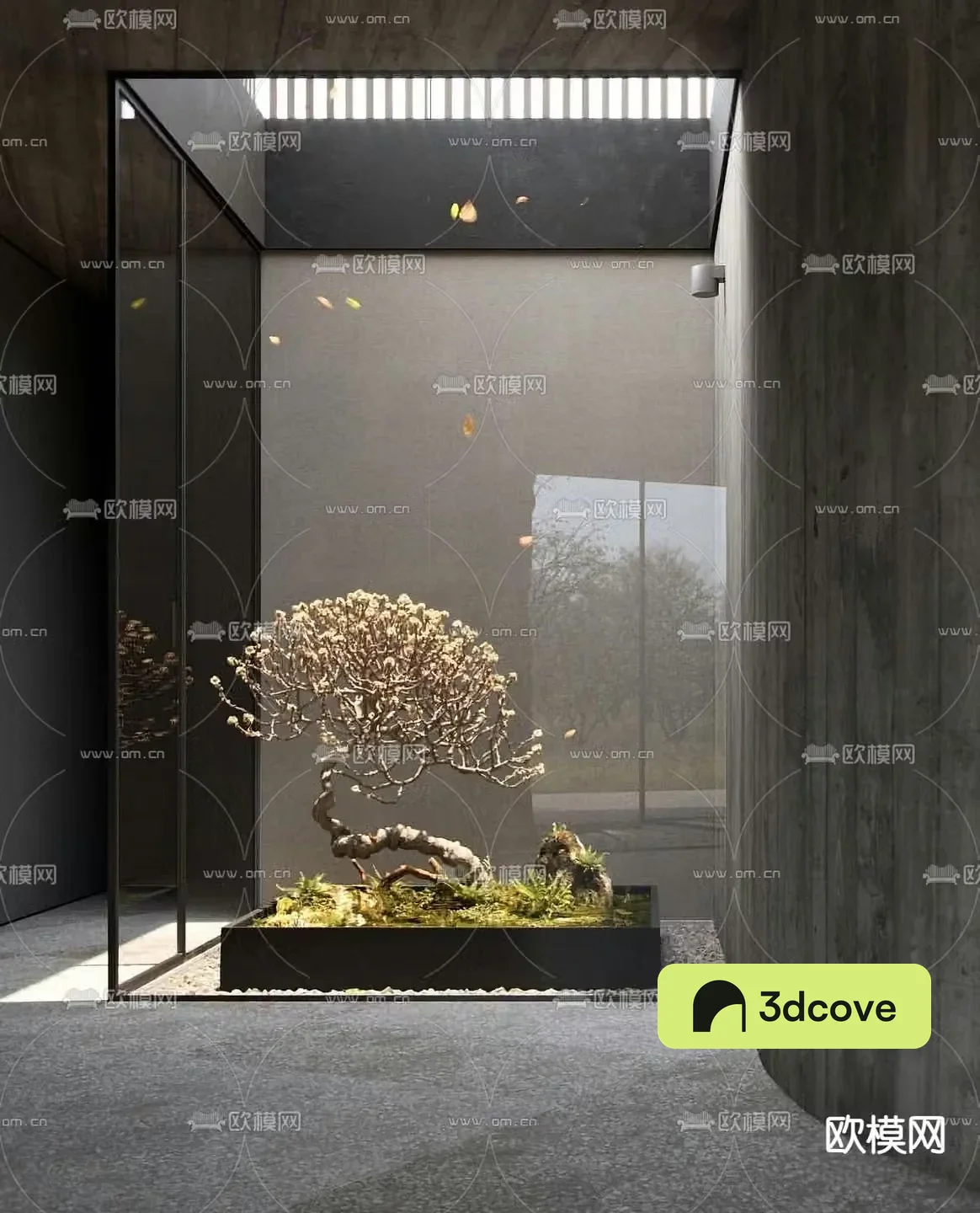 New Chinese style landscape indoor landscape