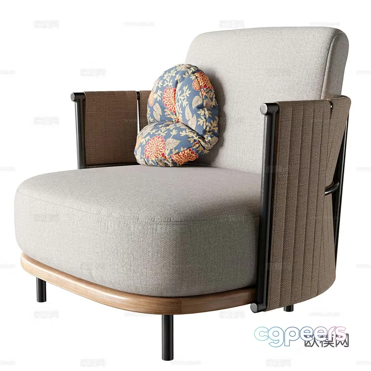 Leisure chair 3d model