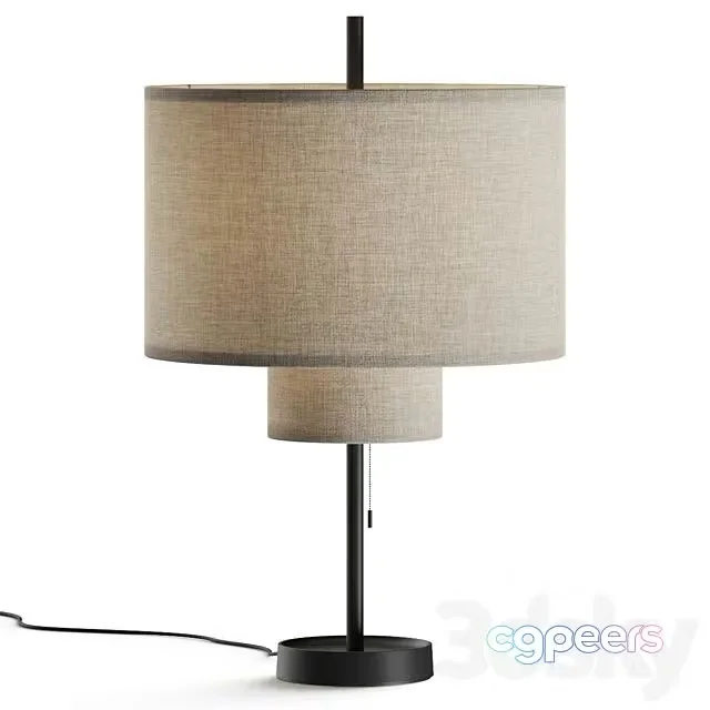 3ds Max Free – New Works Margin Table Lamp