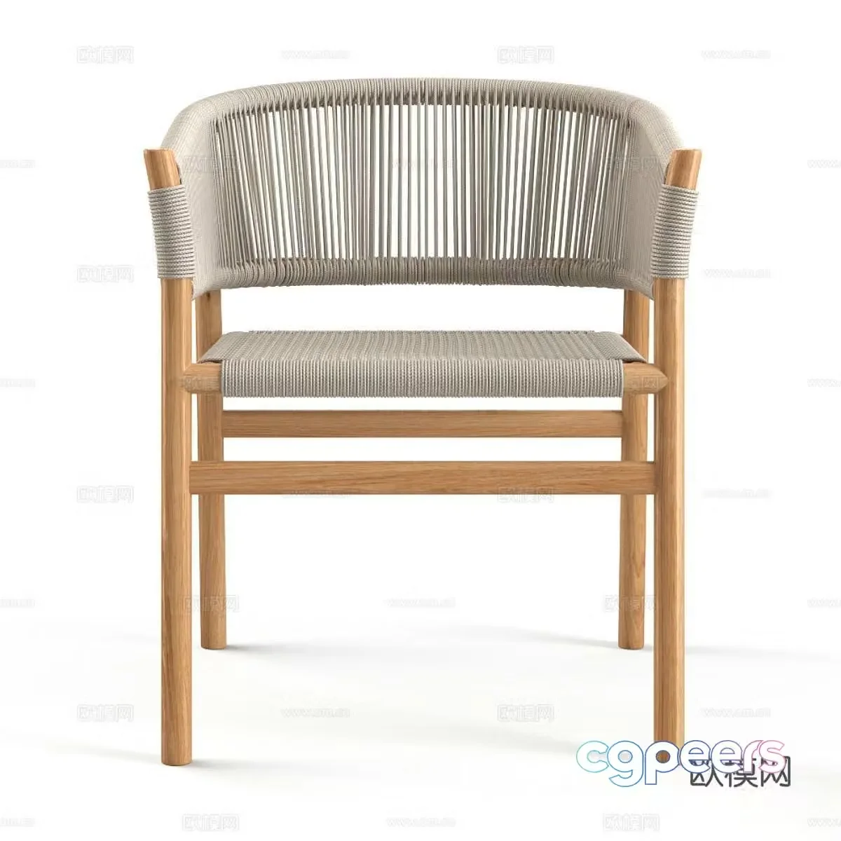 CO9 design Nordic chair dining chair 3d model