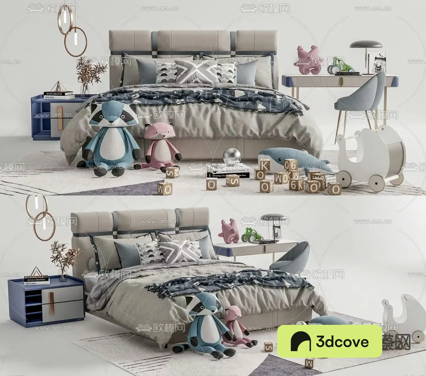 Modern children’s bed child’s bed