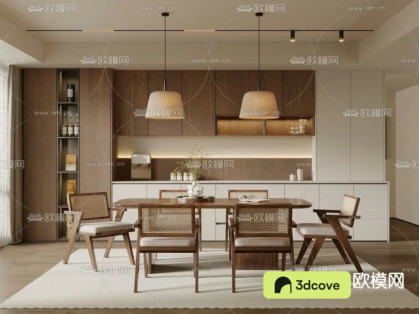 Wasabi Restaurant 3D Model