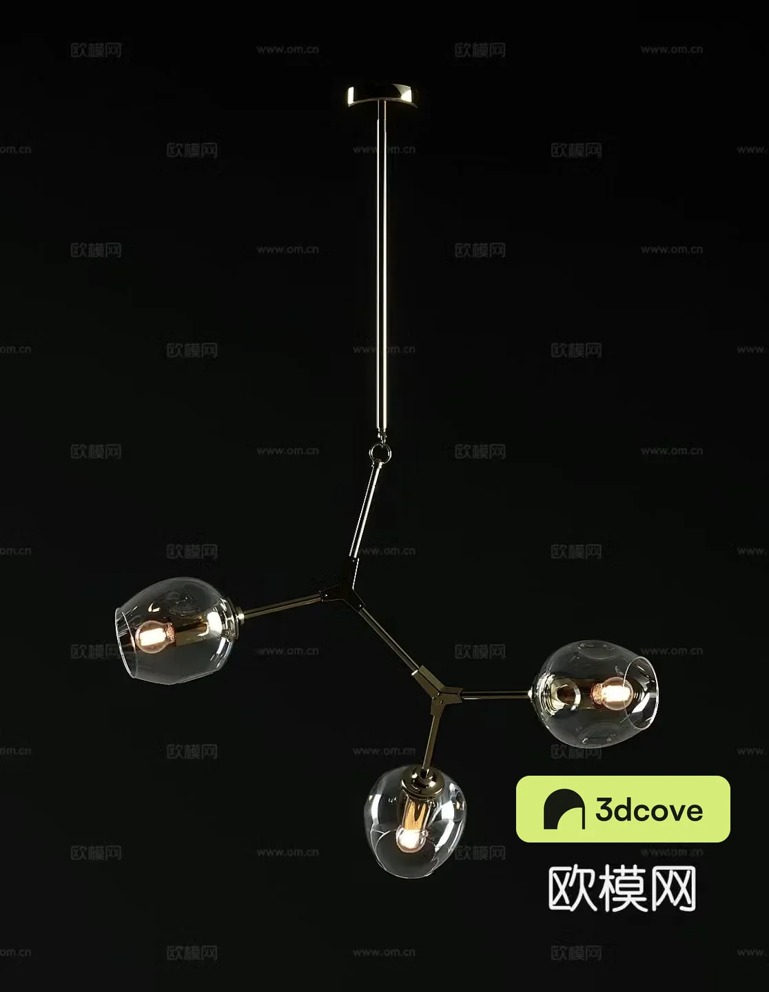 Modern chandelier