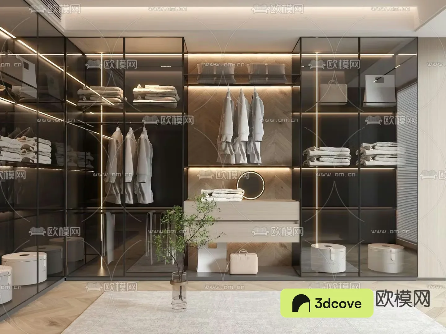Modern wardrobe