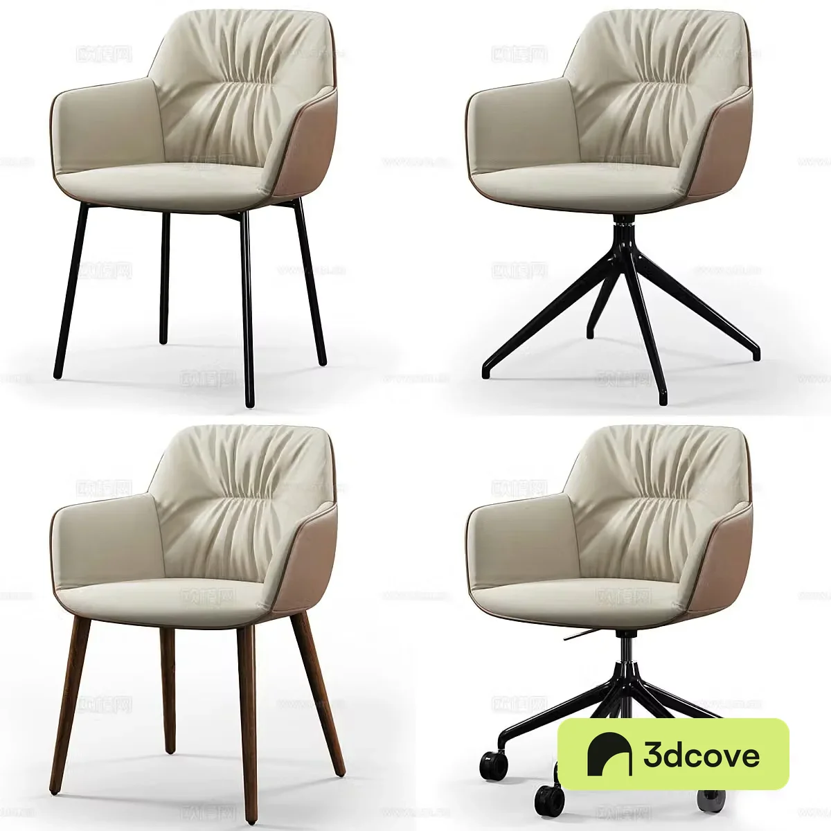 Simple dining chair Simple single chair Fabric leisure chair Fabric dining chair Book chair Rest