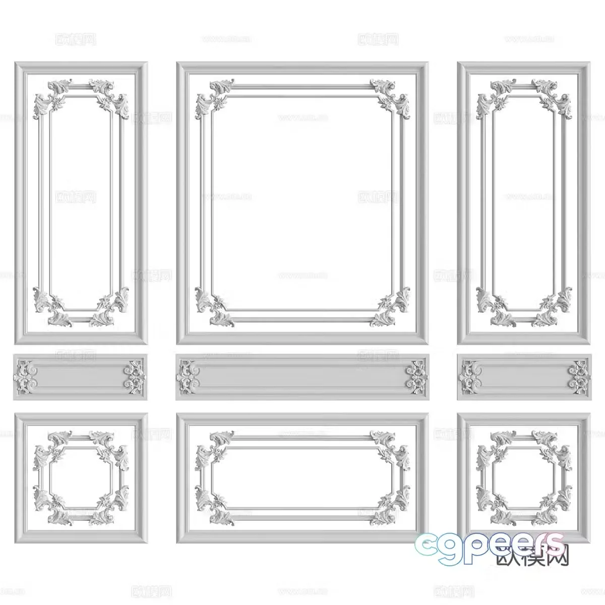 Gypsum Line 3D Model