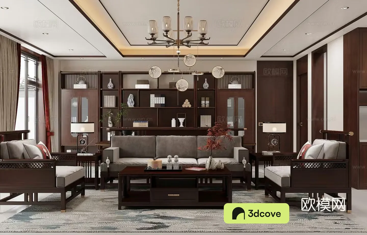 New Chinese living room