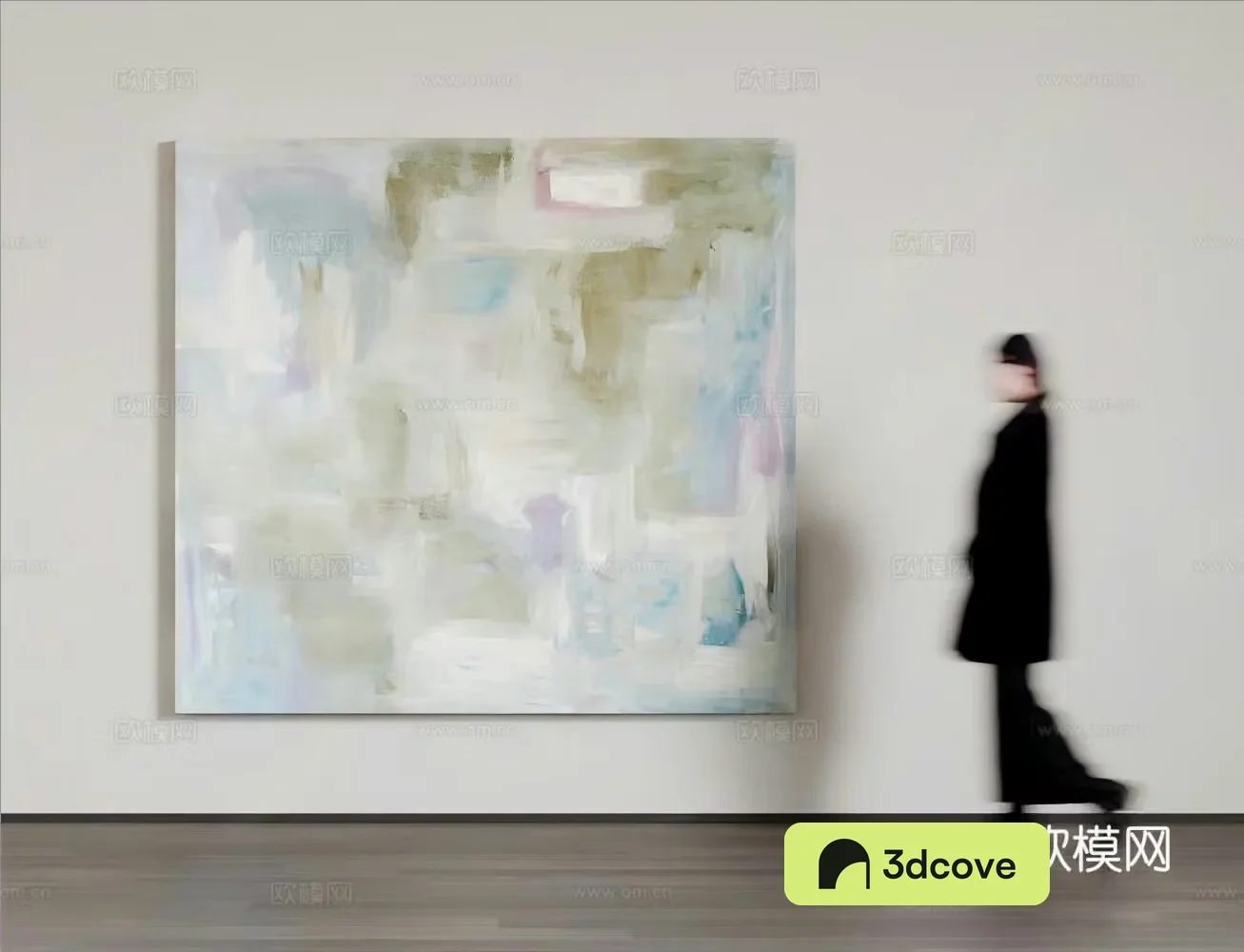 Modern art hanging painting oil painting photo frame woman