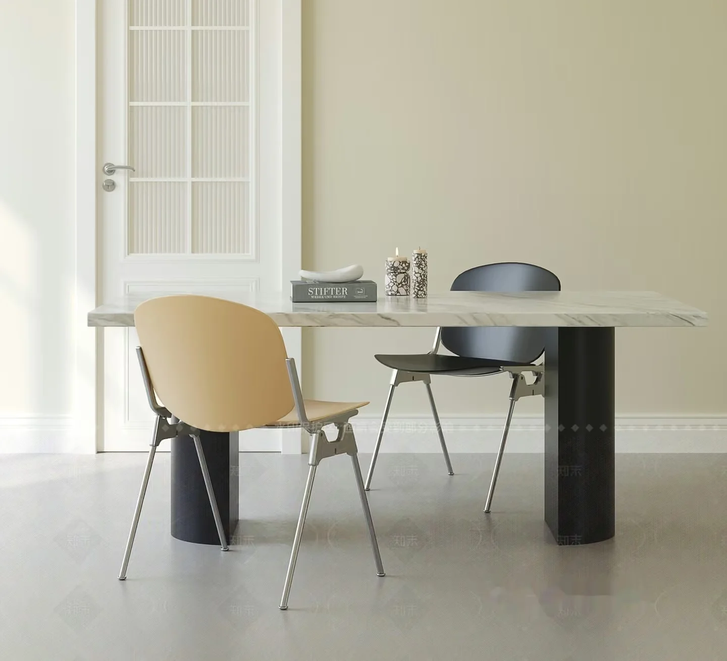 Modern Dining Room 3D Model – 7151 – VRAY Render