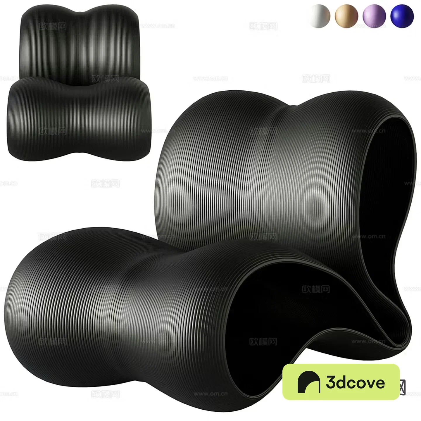 Eburet modern chair special shaped leisure chair