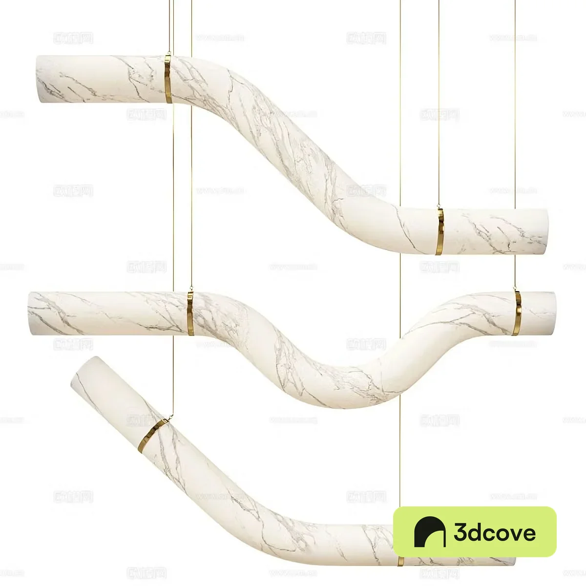 New Chinese style light luxury Liberty decorative chandelier