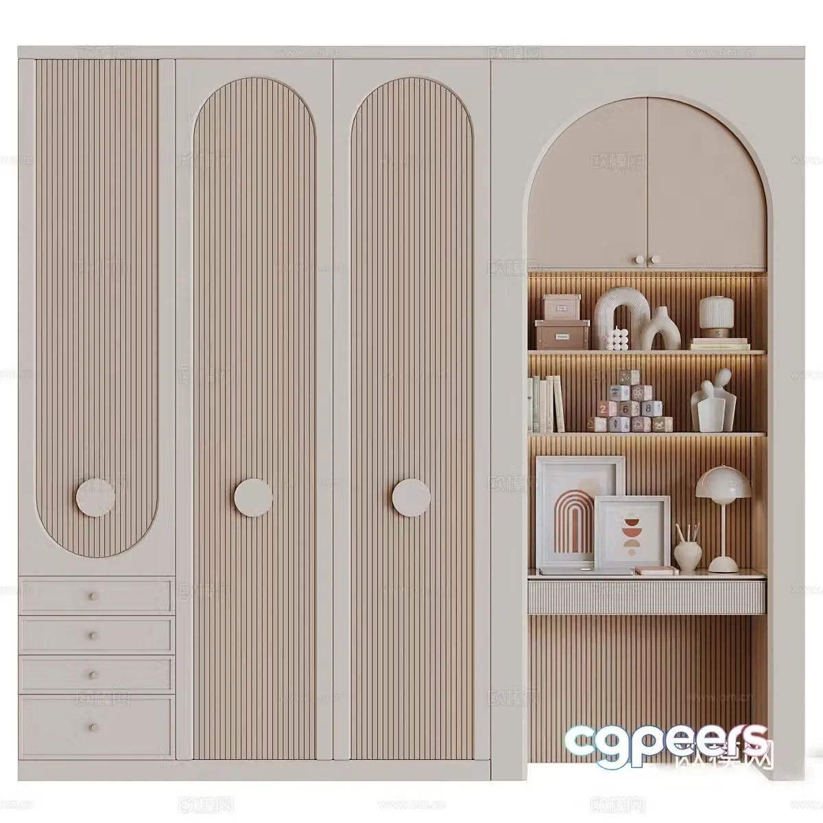 Children’s room decoration-323d model