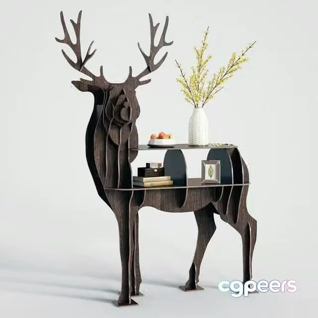 3ds Max Free – Deer table
