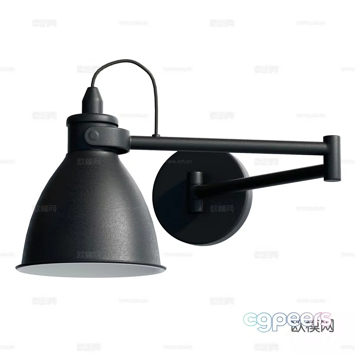 Modern Nordic wall lamp 3d model