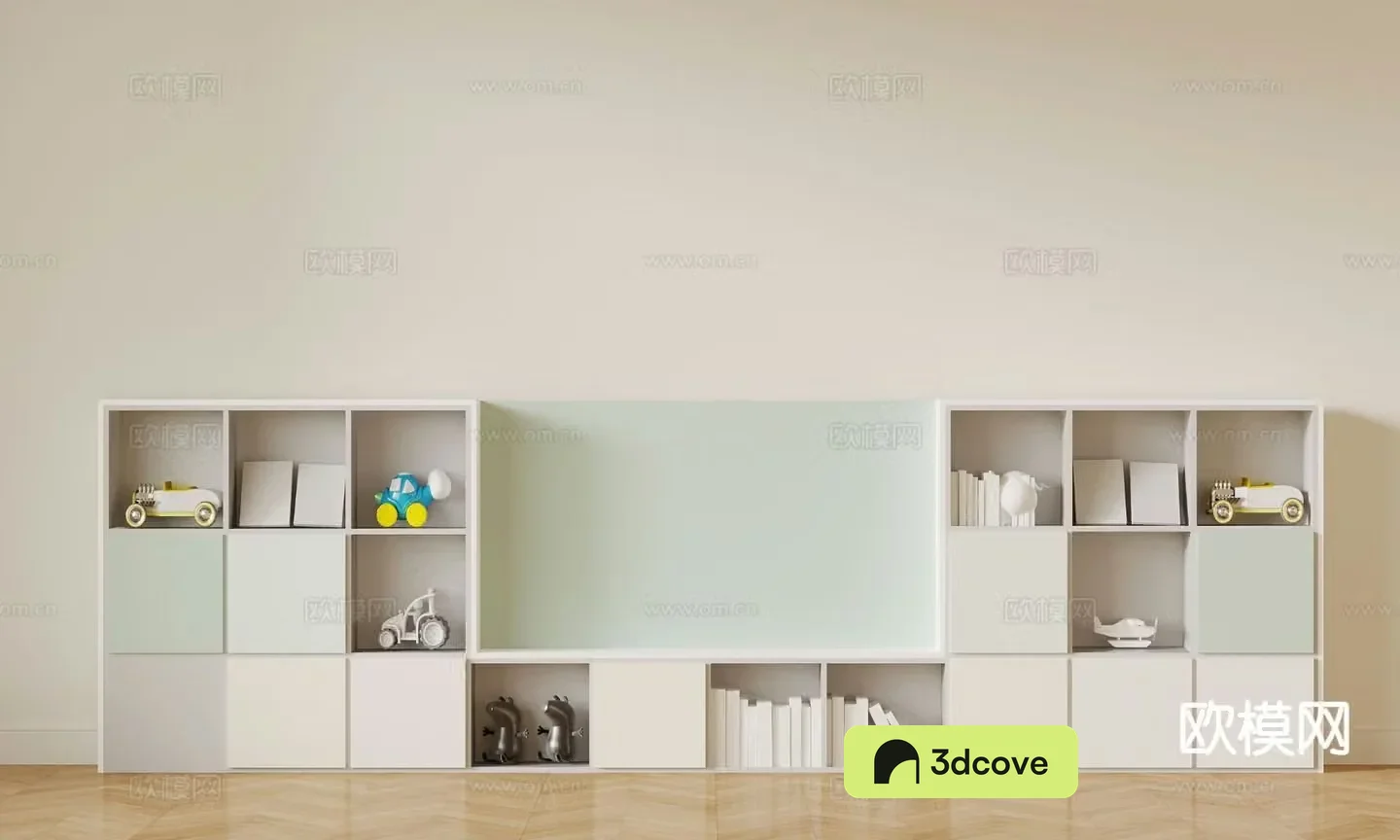 Modern children’s toy cabinet children’s cabinet