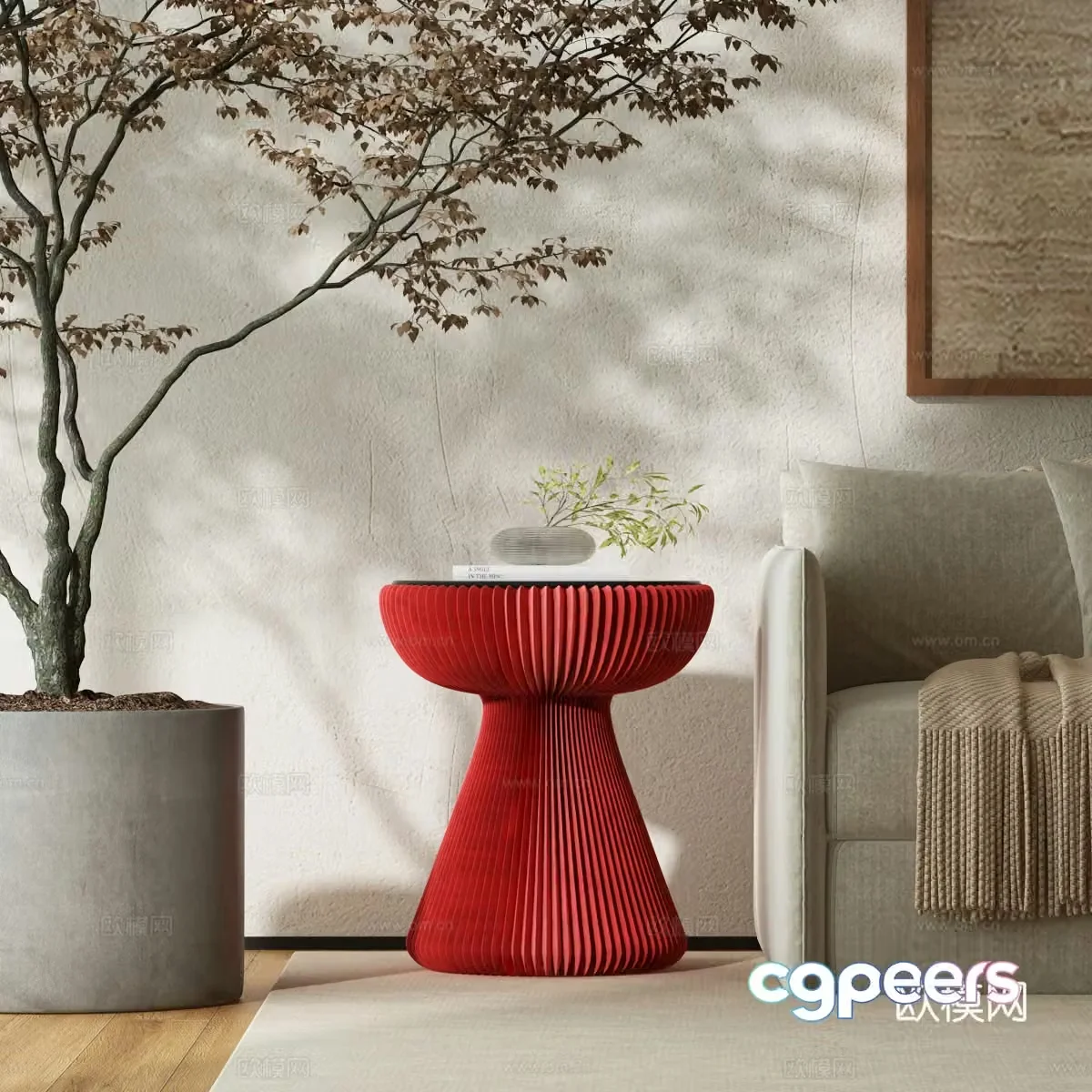 Modern Italian corner table Italian corner table Modern coffee table Modern Italian corner table 3D model