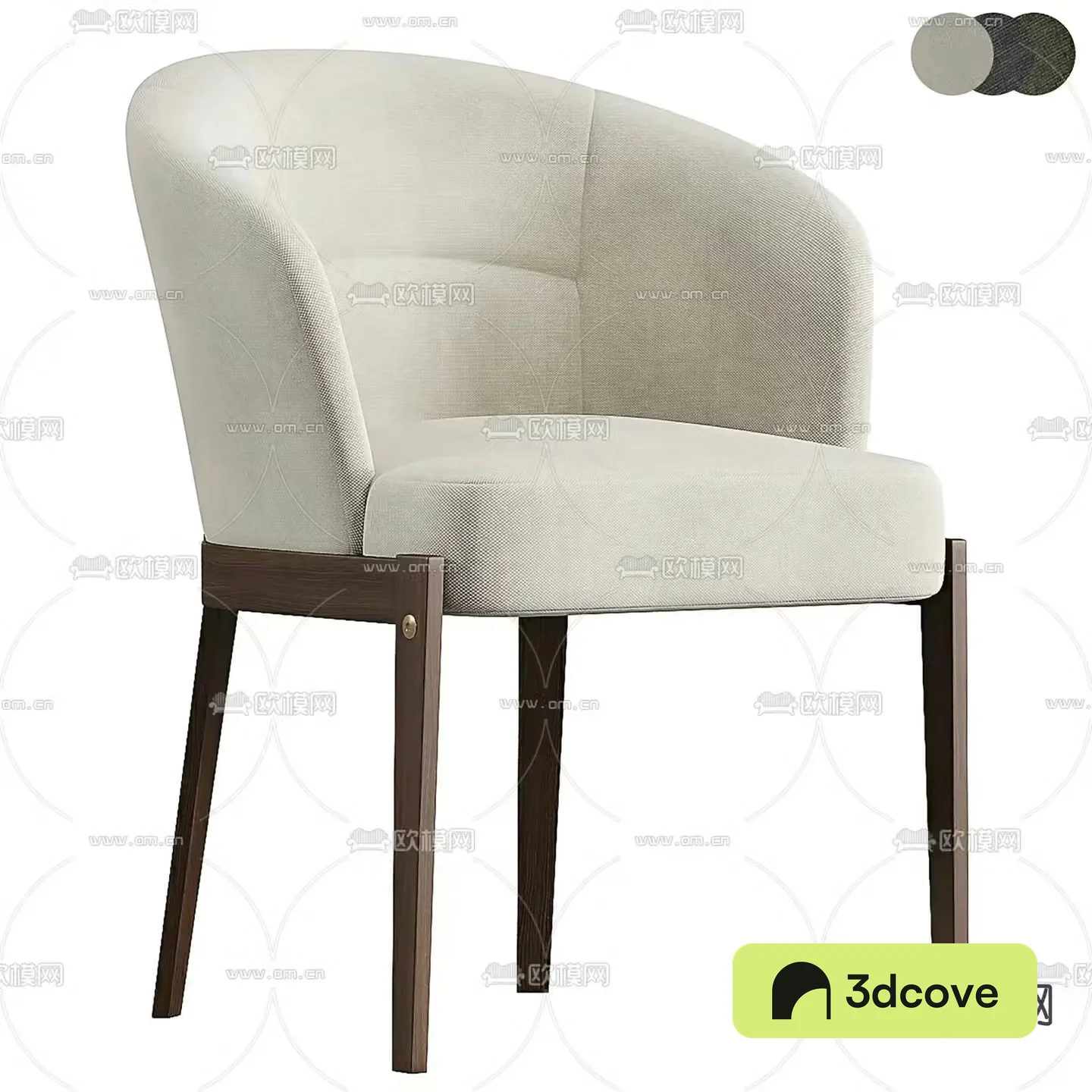 Nordic single chair