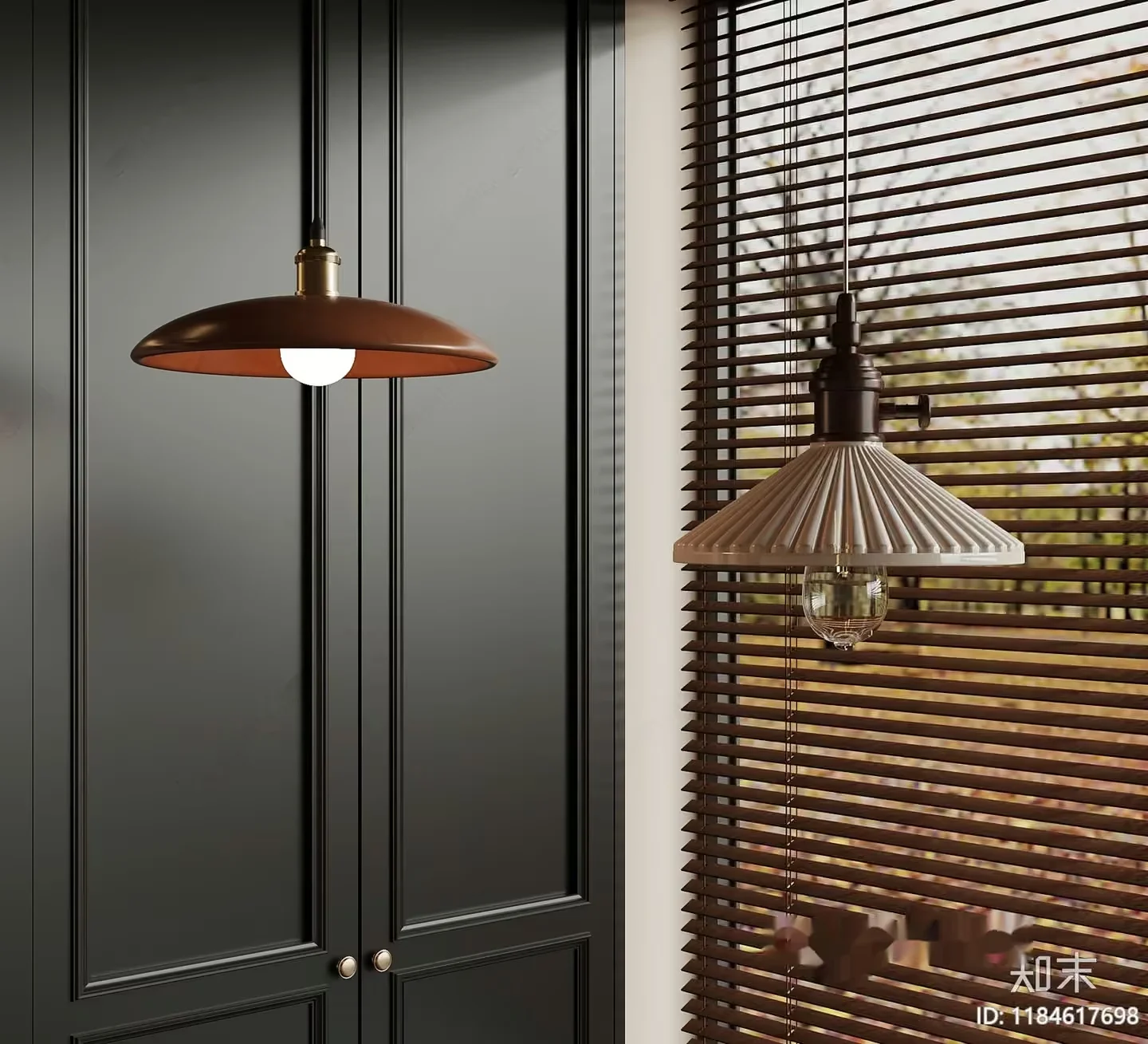Modern Light Fixtures 3D Model – 829 – VRAY Render