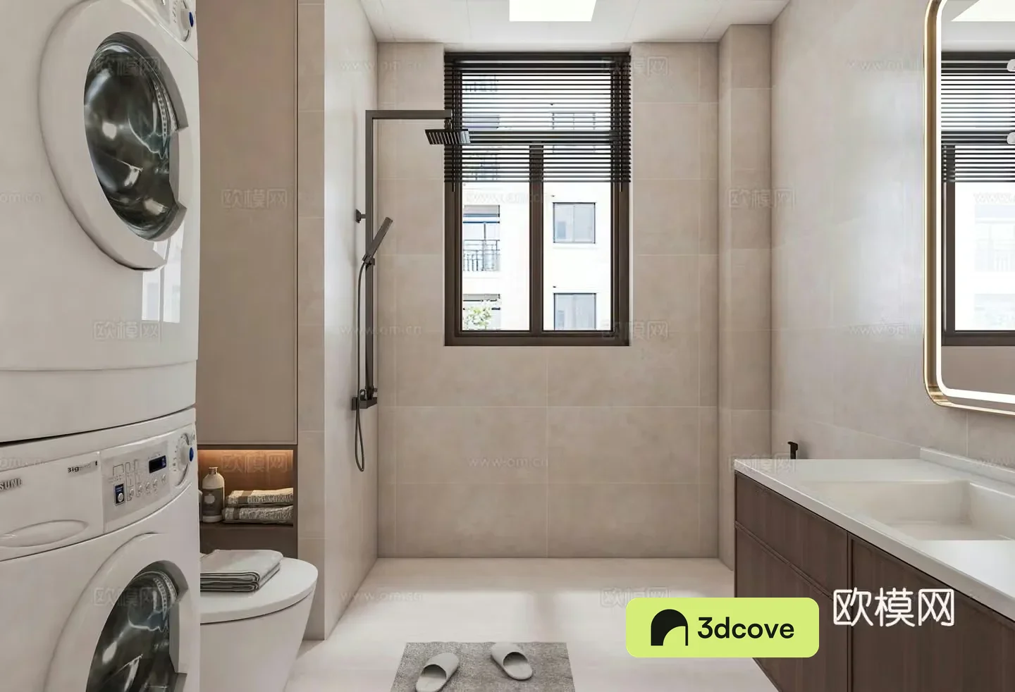 Modern bathroom