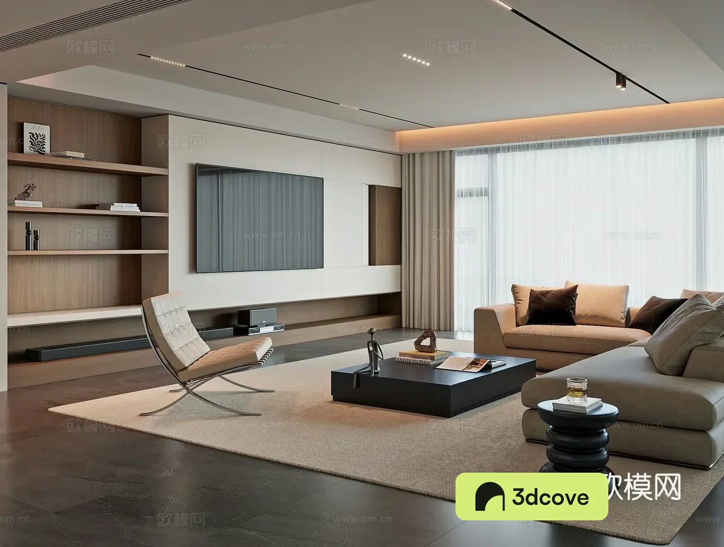 Modern Italian living room