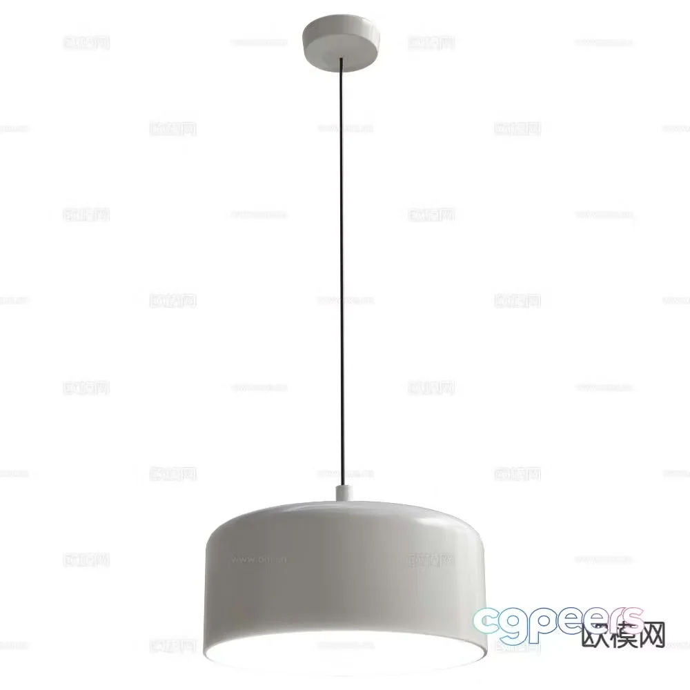 Ole modern small chandelier 3d model