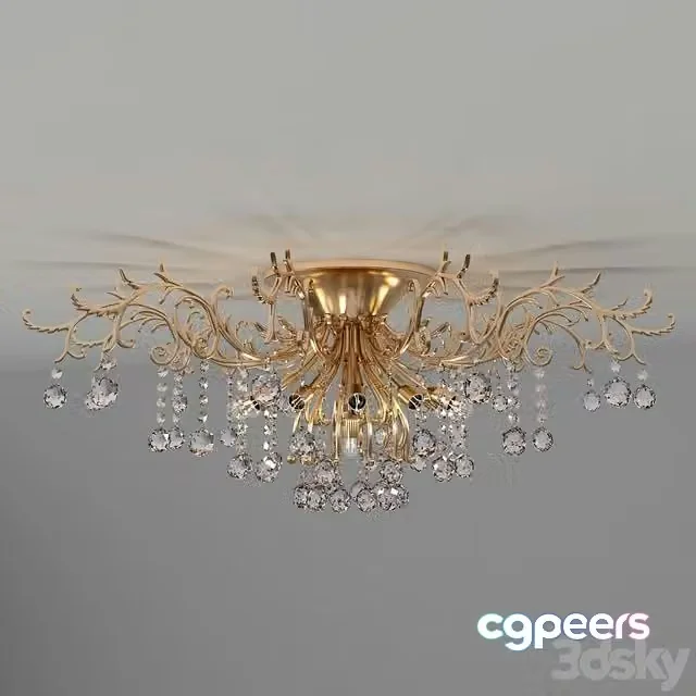 3ds Max Free – Chandelier Eurosvet Asfour 0022