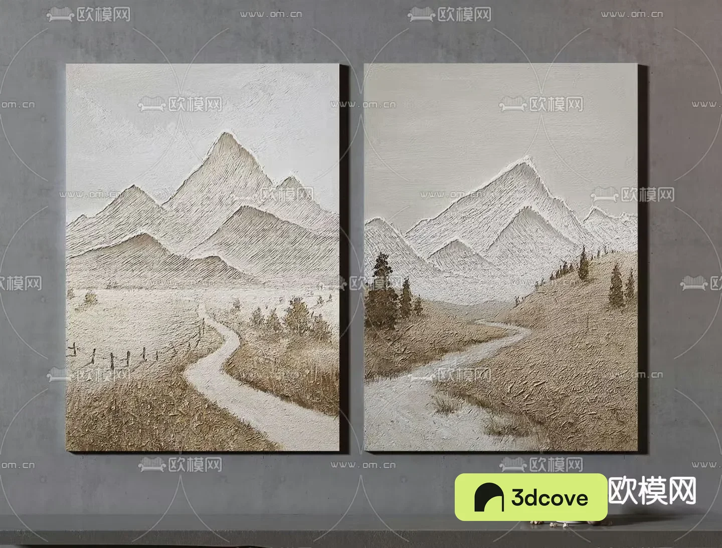 A Pair Of Landscape Paintings