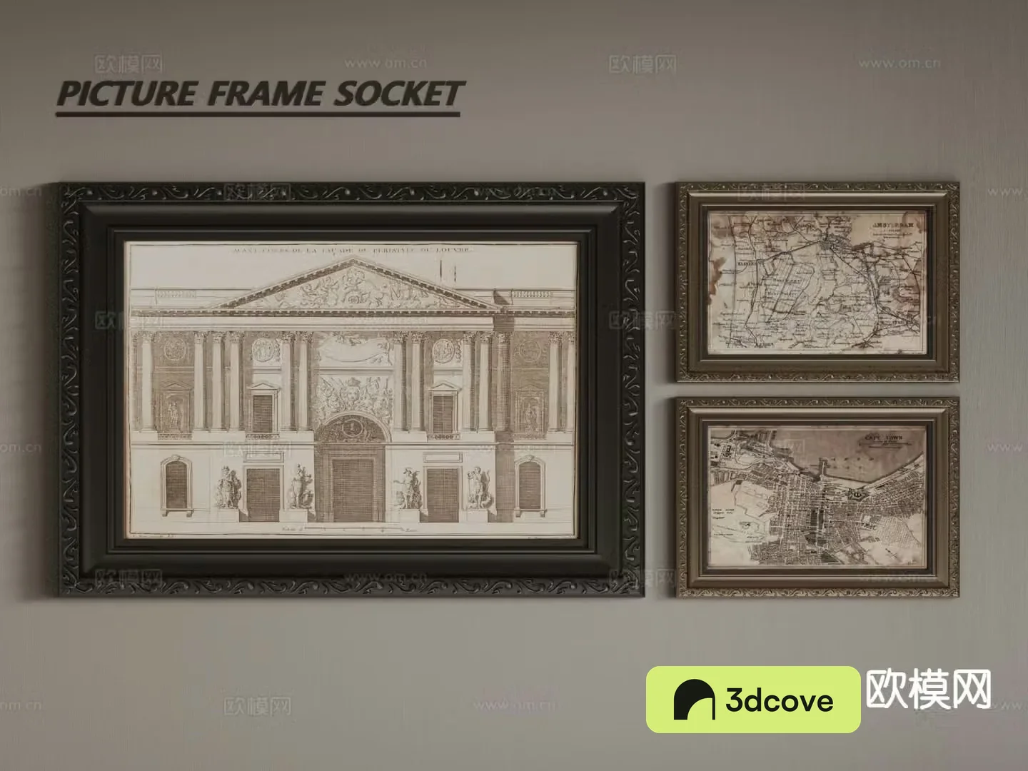 European decorative painting framed painting hanging painting